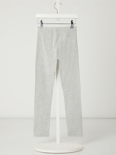 Calvin Klein Jeans Leggings aus Bio-Baumwollmischung  Mittelgrau Melange 3