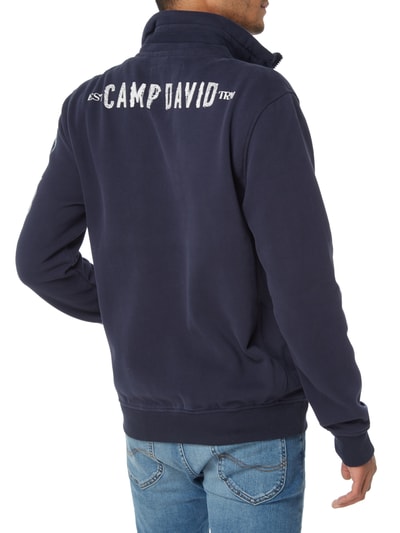 Camp David Herren Sweatjacke Mit Kapuze - Relaxed Fit Hoodie Jacke