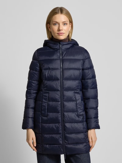 Christian Berg Woman Selection Gewatteerde jas met capuchon Donkerblauw - 4