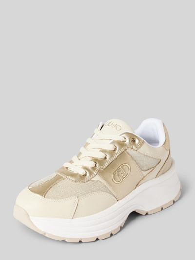 Liu Jo Sneaker mit Schnürverschluss Modell 'EVA' Beige 1