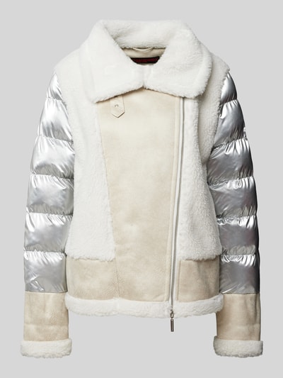 Frieda & Freddies Jacke mit Teddyfell Modell 'FIONA' Offwhite 2