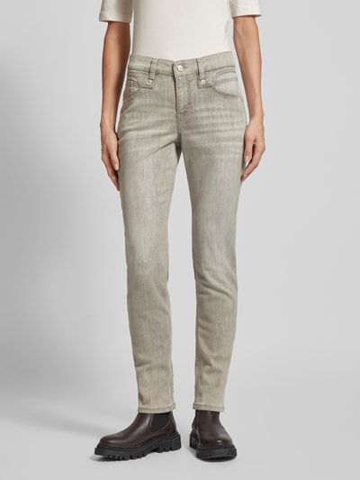 MAC Slim fit jeans met 5-pocketmodel, model 'Rich' Lichtgrijs - 4