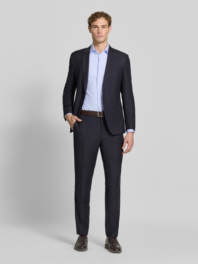 Seidensticker koszula o kroju slim fit z czystej bawełny model 'New Kent Patch' Błękitny 1