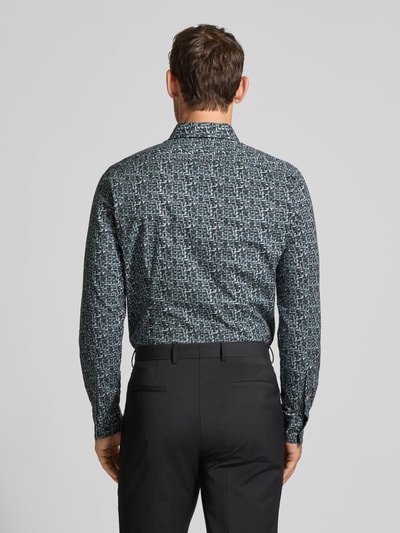 Cinque Regular Fit Business-Hemd mit Kentkragen Modell 'STEVEN' Graphit 5