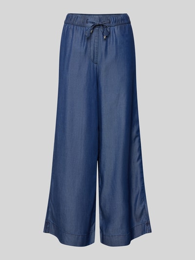 Christian Berg Woman Flared culotte met tunnelkoord Marineblauw - 2