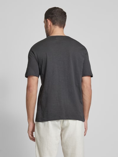 Marc O'Polo T-shirt met ronde hals Antraciet - 5