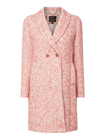 J CREW Płaszcz z imitacji bouclé  Morelowy 2