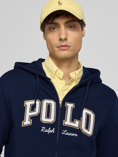 Polo Ralph Lauren Sweatjack met labelstitching Marineblauw - 3
