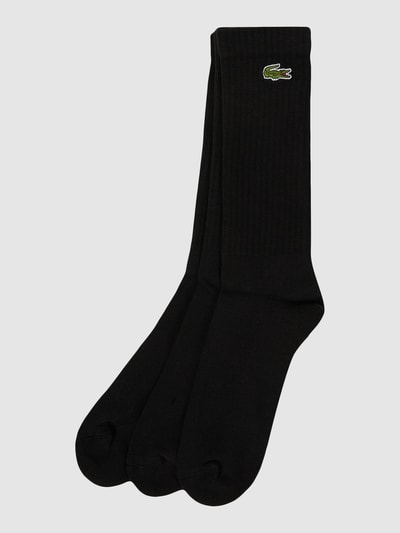 Lacoste Socken mit Stretch-Anteil im 3er-Pack  Black 1