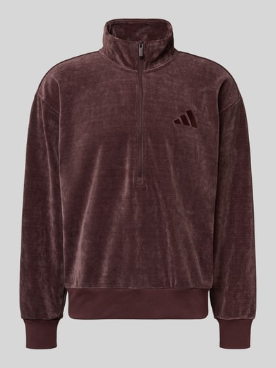 adidas Sportswear Bluza z wyhaftowanym logo Ciemnobrązowy 2