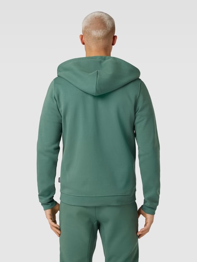 Balr. Sweatjack met labeldetail en ritssluiting Groen - 5