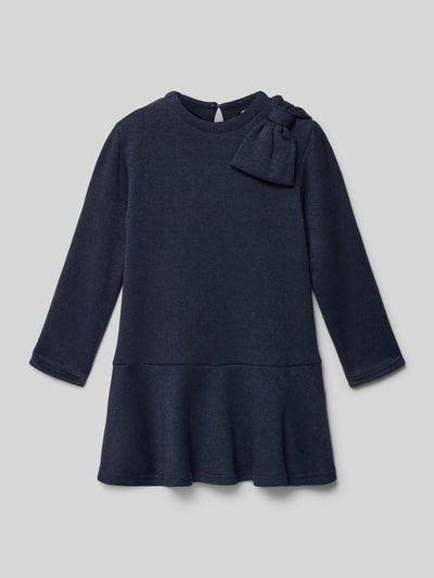 Mayoral Minikleid mit geripptem Rundhalsausschnitt Marine 1