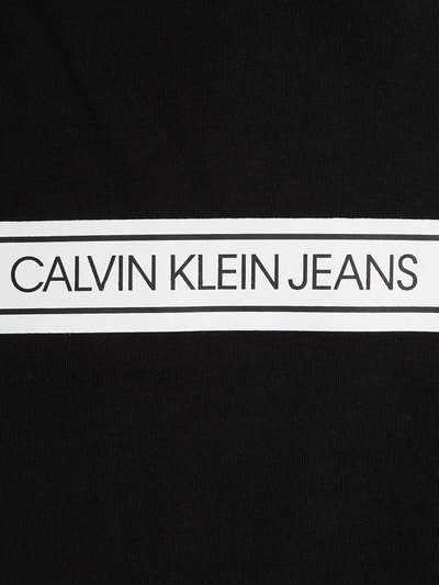 Calvin Klein Jeans T-Shirt mit Logo-Print  Black 2