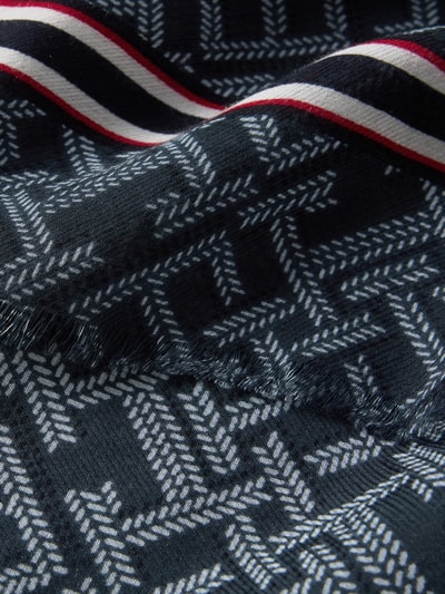 Tommy Hilfiger Tuch aus Baumwoll-Modal-Mix Dunkelblau 2
