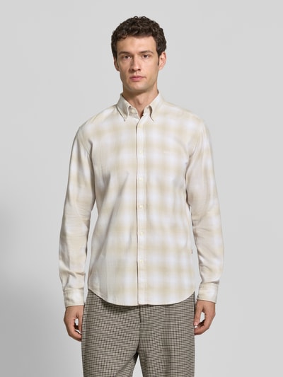 BOSS Relaxed Fit Freizeithemd aus reiner Baumwolle Modell 'CODY' Offwhite 4