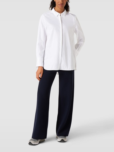 s.Oliver BLACK LABEL Bluzka koszulowa z listwą guzikową Złamany biały 1