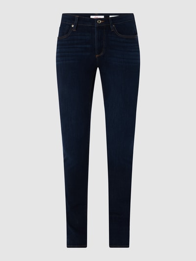 s.Oliver RED LABEL Skinny fit jeans met stretch, model 'Izabell' Donkerblauw - 1