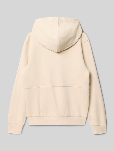 s.Oliver RED LABEL Bluza z kapturem o kroju regular fit z mieszanki bawełny Écru 3