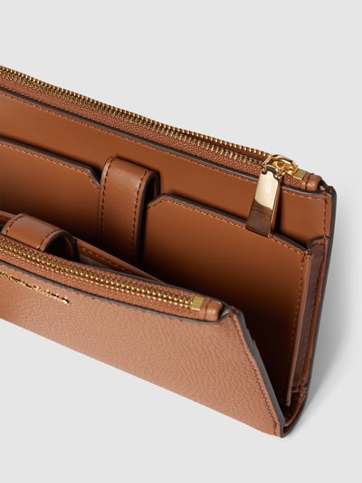 MICHAEL Michael Kors Portemonnaie aus echtem Leder Modell 'Jet Set' Cognac 3