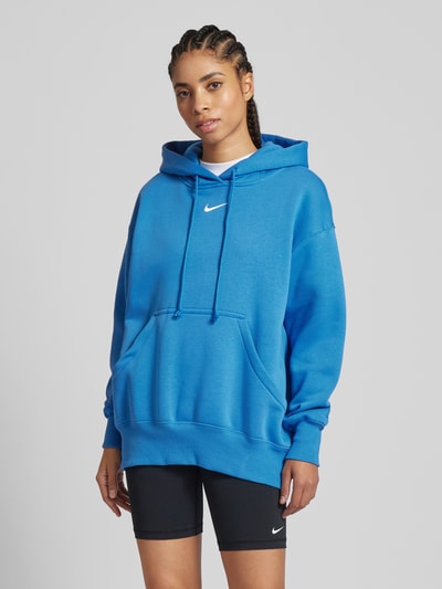 Nike Oversized Hoodie mit Kapuze Dunkelblau 4