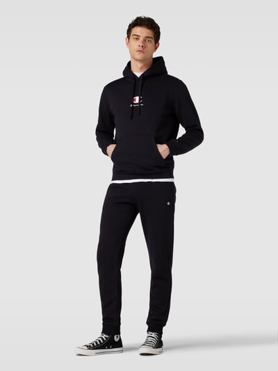 CHAMPION Sweatpants met logostitching Zwart - 1