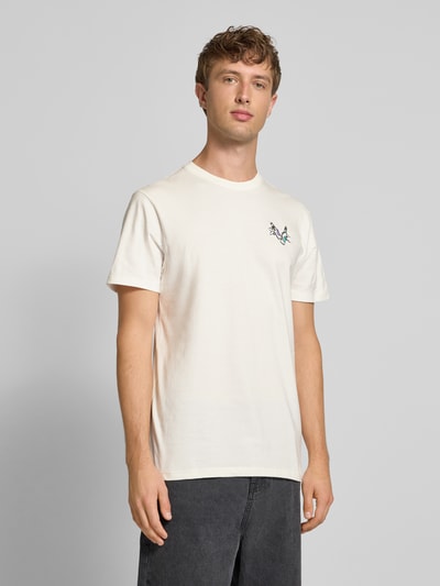 Dedicated T-shirt met motiefprint Offwhite - 4