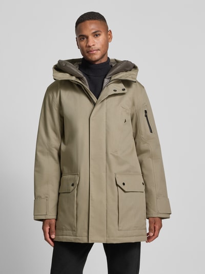 G-LAB Jacke mit Pattentaschen Modell 'Fend' Hellgrau 4