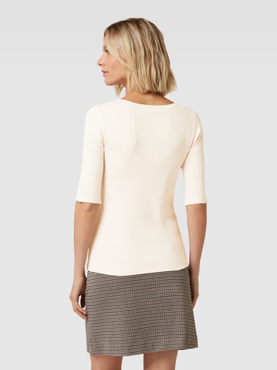 Marc Cain T-shirt met ronde hals Beige - 5