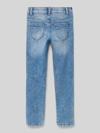 s.Oliver RED LABEL Slim fit jeans van katoenmix  Blauw - 3