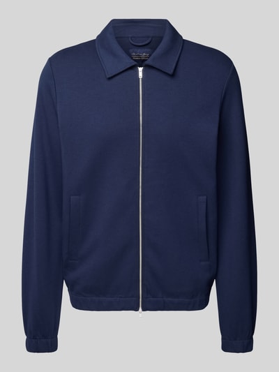 Christian Berg Men Bluza rozpinana z zamkiem błyskawicznym dwustronnym Granatowy 2