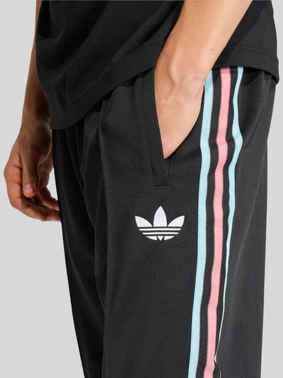 adidas Originals Regular Fit Trainingshose Belgien aus Baumwoll-Mix Black 3