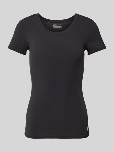 Polo Ralph Lauren Góra od piżamy z wyhaftowanym logo Jasnoszary melanż 1