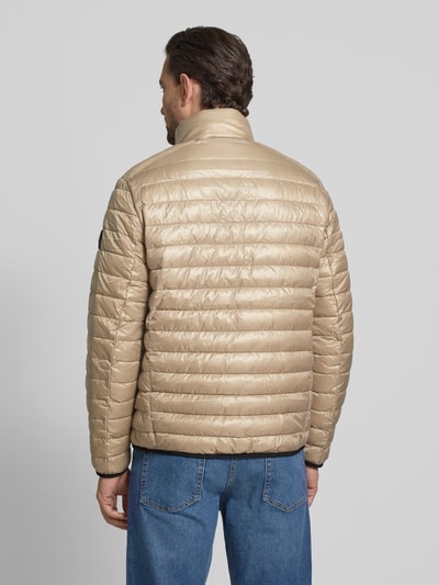 Tom Tailor Regular Fit Steppjacke mit Mesh-Details Sand 5