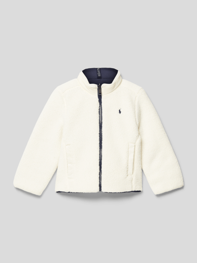 Polo Ralph Lauren Kids Wendejacke mit Label-Stitching Offwhite 1