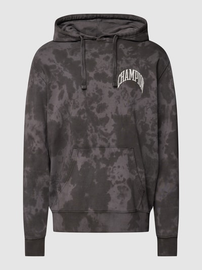 CHAMPION Hoodie im Batik-Look Black 2