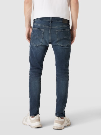 Tommy Jeans Slim fit jeans met labeldetail, model 'AUSTIN' Zwart - 5