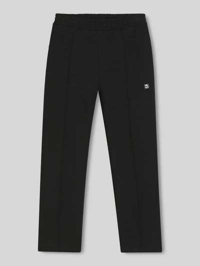 HUGO Regular Fit Sweatpants aus Baumwoll-Mix Modell 'Dabinpant' Black 2