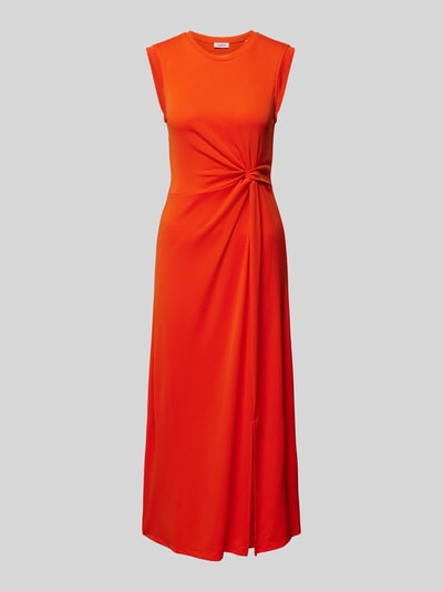 Esprit Midi-jurk in effen design Oranje - 2