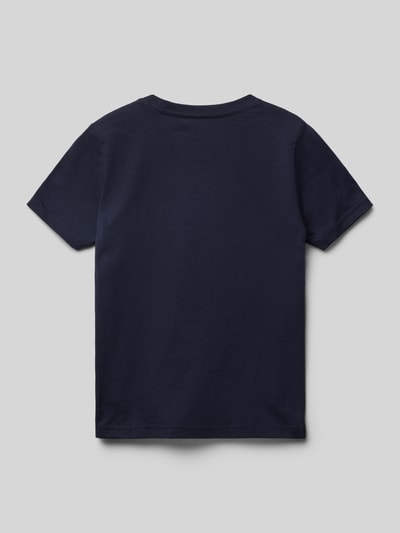 Polo Ralph Lauren Kids Regular fit T-shirt met ronde hals Marineblauw - 3