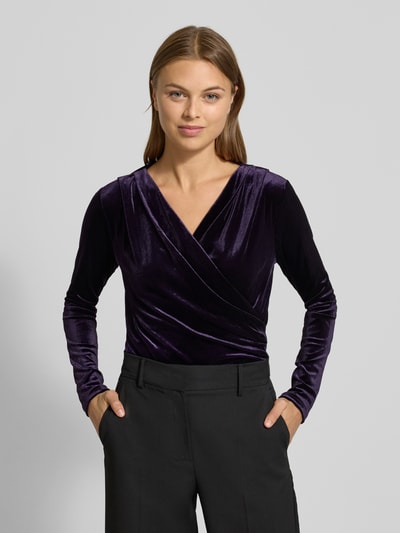 mbyM Body in Wickel-Optik Modell 'Lione' Lila 4