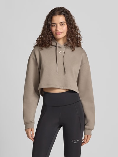 PUMA Regular Fit Sweatshirt aus Baumwoll-Mix PUMA X HYROX ' Taupe 4