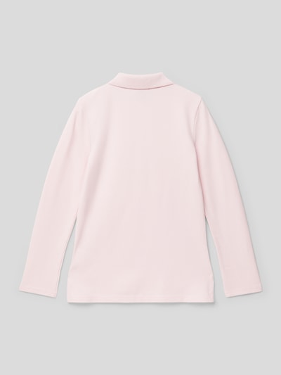 Polo Ralph Lauren Teens Poloshirt met lange mouw Lichtroze - 3