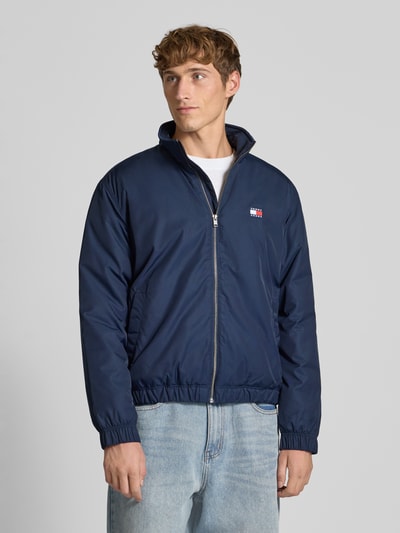 Tommy Jeans Relaxed Fit Bomberjacke mit Stehkragen Marine 4