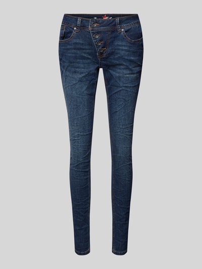 Buena Vista Skinny Fit Jeans mit Viskose-Anteil Modell 'Malibu' Dunkelblau 2