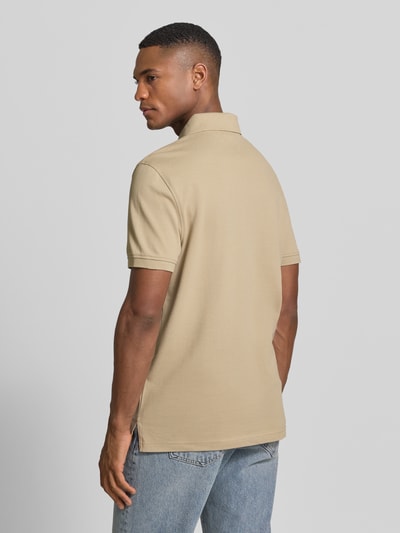 Tommy Hilfiger Koszulka polo o kroju regular fit z mieszanki bawełny Beżowy 5