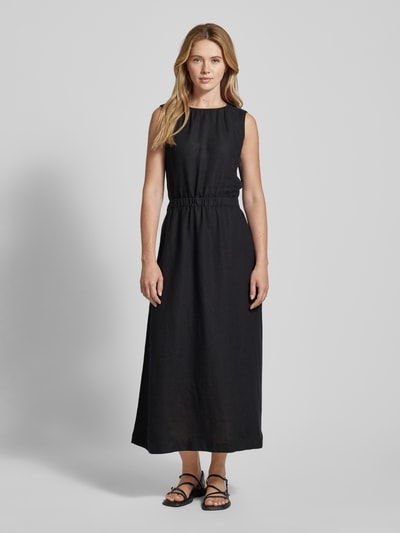 Marc O'Polo Leinenkleid mit Rundhalsausschnitt Black 4