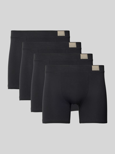 Sloggi Trunks mit Label-Patch Modell 'NATURAL' Black 1