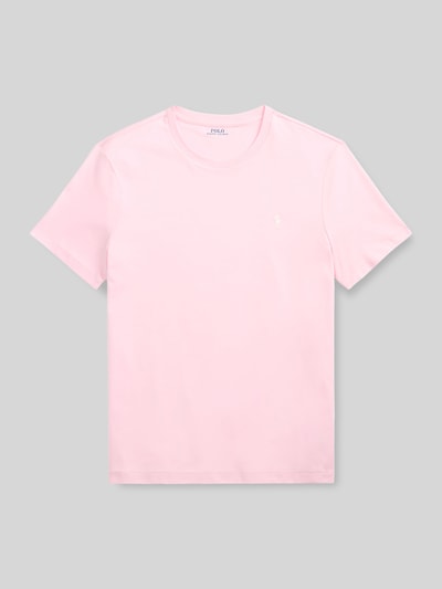 Polo Ralph Lauren Regular Fit T-Shirt aus reiner Baumwolle Pink 2