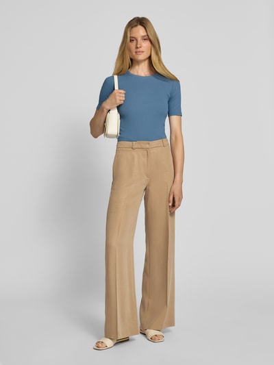 Samsøe Samsøe T-shirt met ronde hals Bleu - 1