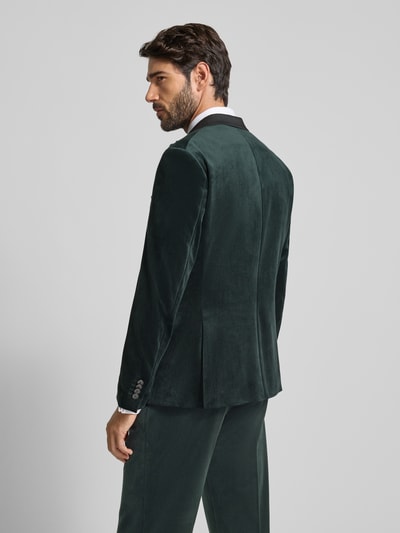 MCNEAL Slim fit colbert van fluweel Donkergroen - 5